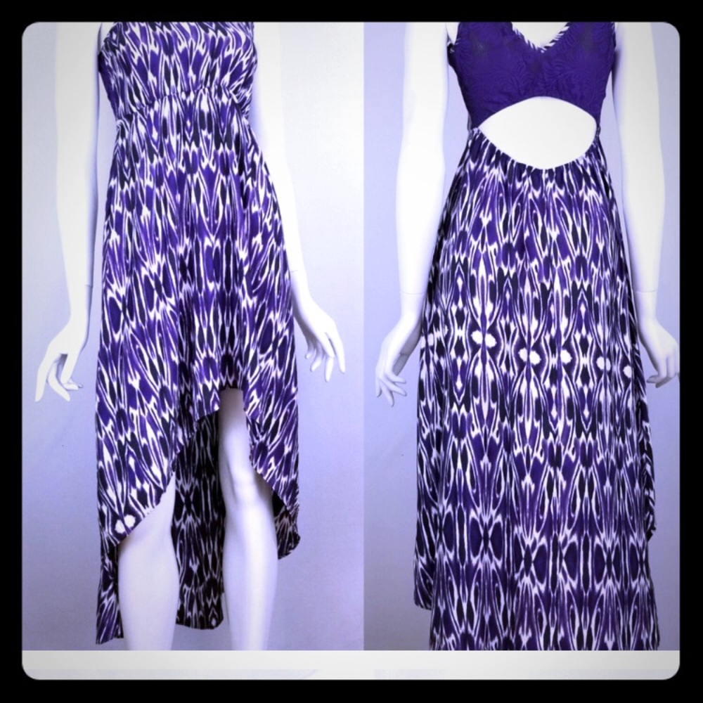 Express high low dress